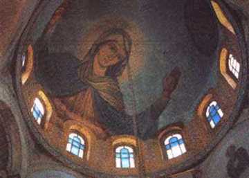 中间圆顶，幻象教会绘画