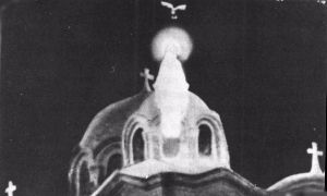 圣女玛丽亚的幻象Zeitoun教会的，埃及